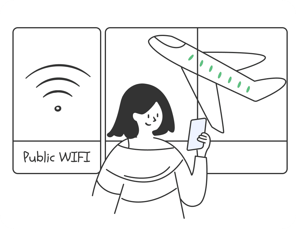 Protect your personal data on public Wi-Fi
